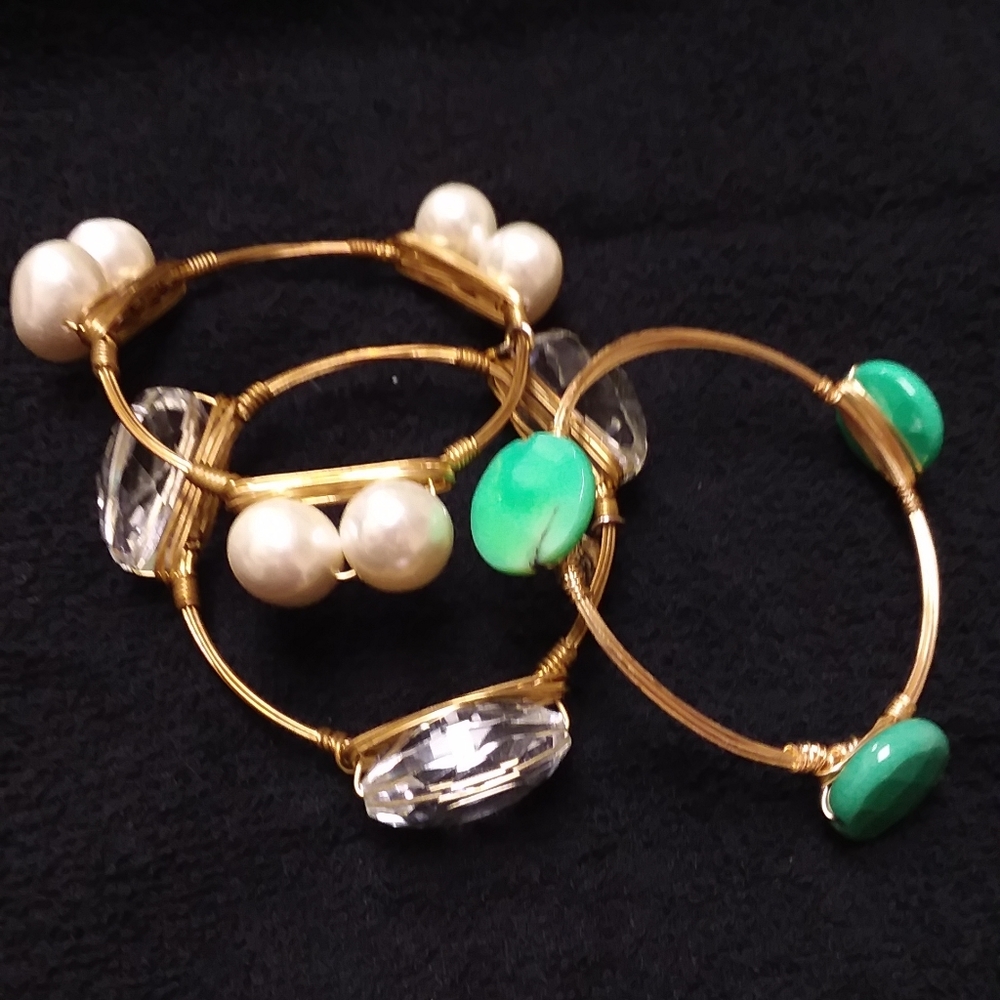Beautiful bangle bracelets